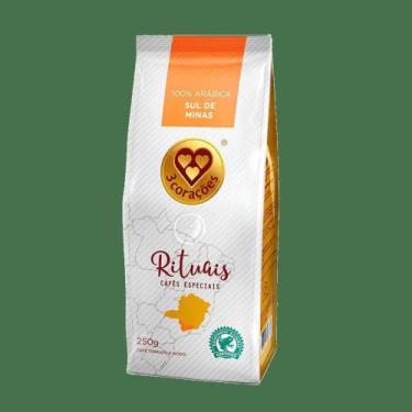 Imagem de Café Torrado e Moído Rituais Sul de Minas 250g 3 Corações