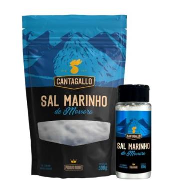 Imagem de KIT DE SAIS MARINHO INTEGRAL DE MOSSORÓ 500G + 100G