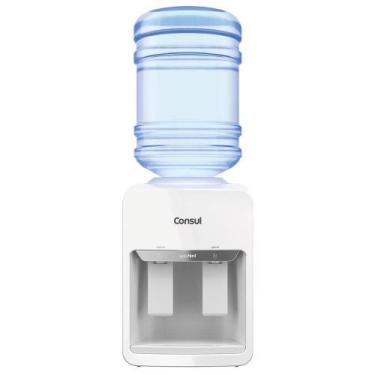 Imagem de Bebedouro Eletrico Agua Gelada Consul Branco Galao Bivolt, Branco, Biv