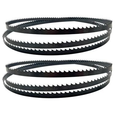 Imagem de FOXBC Lâmina De Serra De Fita 59-1/2 X 3/8 X 10 Tpi Para Serras De Fita Sears, B&D, Ryobi, Delta E Skill 9 - Pacote Com 2 Unidades