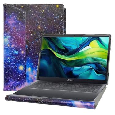 Imagem de Alapmk Capa protetora para Lenovo LOQ Essential Gen 9 e LG gram Book 15, capa para Acer Chromebook Plus Enterprise 515 CBE595-2/Nitro V 15 ANV15-52/Nitro V 15 AI ANV15-42/Aspire Go 15 AG15-32P, Galaxy