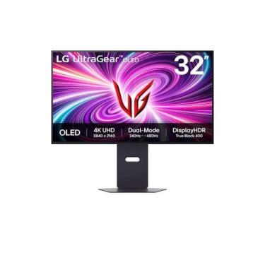 Imagem de Monitor Gamer LG UltraGear 32" OLED 4K, 480Hz, 0,03ms GTG, HDR400, G-S