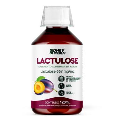 Imagem de Lactulose xarope sabor Ameixa 120 ml Sidney Oliveira - Mais vendido - 