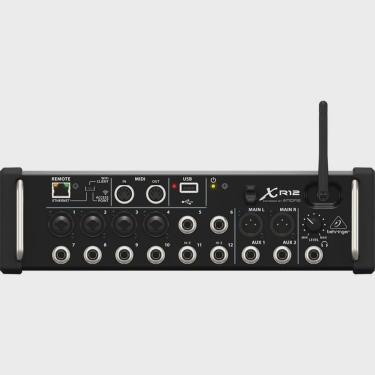 Imagem de Mesa De Som Digital 12 Canais Wi-Fi e Gravador USB XR-12 - Behringer