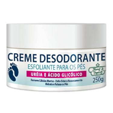 Imagem de Creme Desodorante Pés Esfoliante (Azul) 250G