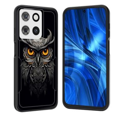 Imagem de JHYYTUJTYP Capa para Moto G Power 5G 2025, [Teste de queda de grau militar] Capa protetora resistente à prova de choque resistente para Motorola Moto G Power 5G 2025 6,8 polegadas, linda coruja