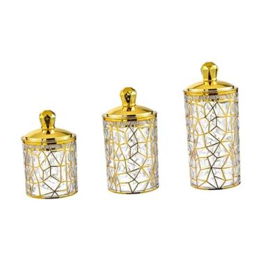 Imagem de Ｂｅｓｇａ 3 peças Cafeteira Lata de chá de café lata Decorativa, armazenamento de chá, jarra de biscoito de tampa hermética, recipiente de armazenamento de, Style B