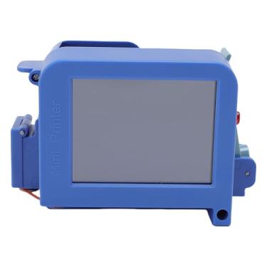 Imagem de Impressora a jato de tinta portátil, Tela sensível ao toque colorida de 3 polegadas Máquina de codificação portátil com cartucho de tinta de secagem rápida para Texto, data, hora