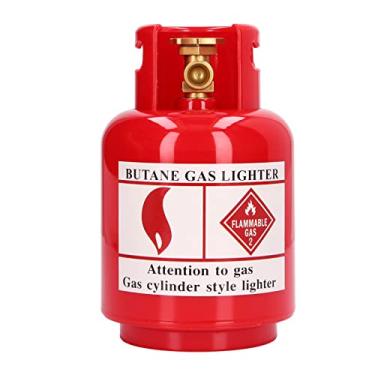 Imagem de Banco de cofrinho de tanque de gasolina de simulação de grande capacidade economia de dinheiro decorativo banco de moedas para crianças decoração de casa design exclusivo material (Vermelho)