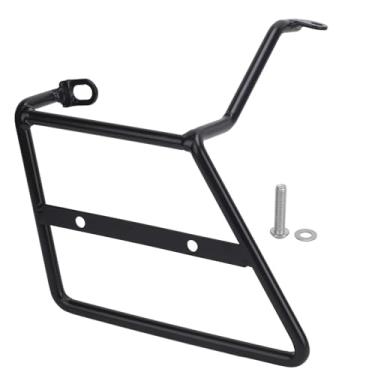 Imagem de Rack de Suporte à Esquerda, Tubo de Ferro de 9 Mm, Rack de Bolsa Lateral Anodizado, Espaço de Armazenamento Extra para Transportar Itens Adicionais na Jornada