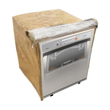 Imagem de CAPA PARA LAVA LOUÇA BRASTEMP 8 SERVIÇOS TRANSPARENTE FLEX (Bege)