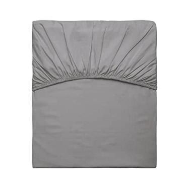 Imagem de Lençol Com Elástico Satinee Casal - Silver - Kacyumara