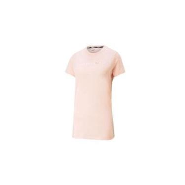 Imagem de T-shirt Puma Graphic Foverever It Rosa-Feminino