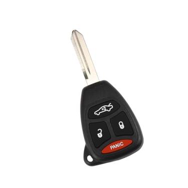 Imagem de Partuto Controle remoto de entrada sem chave de substituição KOBDT04A 315 MHz para Chrysler 300 para Dodge Avenger carregador para Jeep 4 botão com substituição de chave de porta