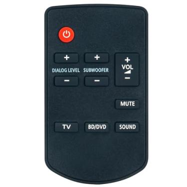 Imagem de Controle remoto de substituição N2QAYC000084 para Panasonic Sound Bar N2QAYC000083 SC-HTB65 SC-HTB770 SC-HTB70 SC-HTB370 SC-HTB170 SC-HTB70CP SC-HTB770S SB-HTB770 SUB -HTB77 0 SB-HWA770 SB-HTB570