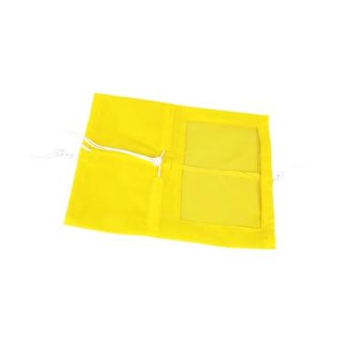 Imagem de IEUDNS Touca de chuveiro ajustável para cachorro Tampa de banho para pequenos pet -tear de pet -orelha de -orelha orelhas, Amarelo