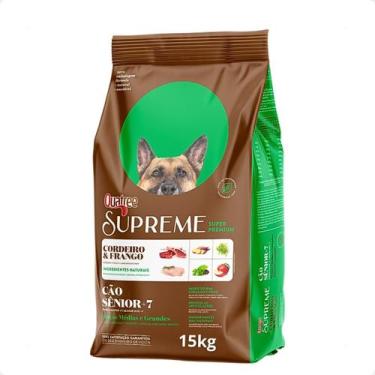 Imagem de Ração Quatree Supreme Cães Sênior +7 Raças Médias e Grandes - 15Kg
