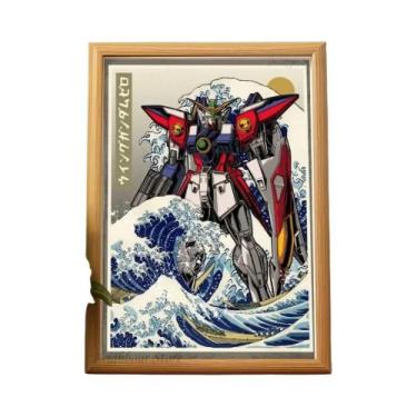 Imagem de Kawaii Japonês Estilo Showa Gundam Poster Adesivos Hd Arte Murais De P