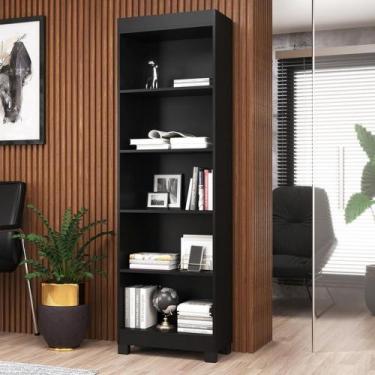 Imagem de Estante Livreiro Montreal Móveis Sul, Preto