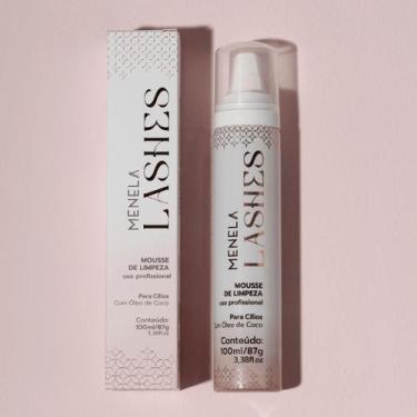 Imagem de Mousse de Limpeza Menela Lashes 100ml - Menela Cosméticos