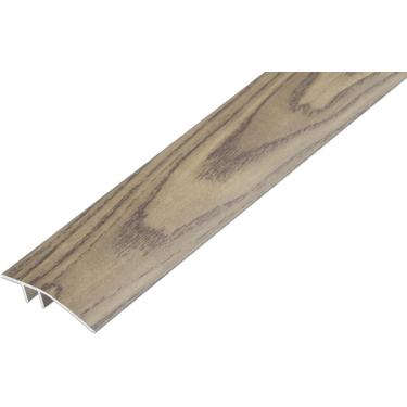 Imagem de Acabamento De Limiar Largo 1.7" Por 35", Carpete Para Lvt/vinil/azulejo/madeira/laminado Transição De Barra De Porta - Faixa De Piso De Porta De Metal Angular, Coffee Color