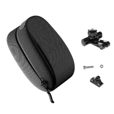 Imagem de YIJU Bolsa de selim para bicicleta de montanha, bolsa para selim de bicicleta, pacote de assento traseiro para ciclismo, Preto