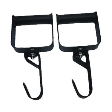 Imagem de UGPLM 2 peças de barra de flexão, equipamento de fitness para treino de força, substituição para serviço pesado, alças de ângulo largo e portátil