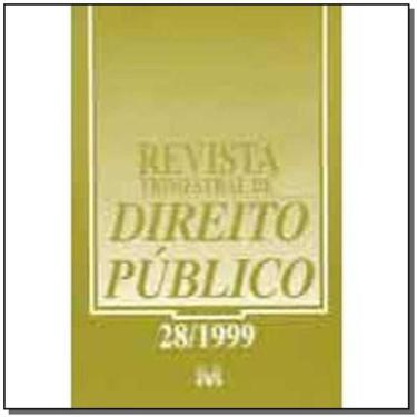 Imagem de Revista Trimestral De Direito Publico Ed. 28