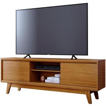 Imagem de Rack Bancada Mundi 2 Portas Para Tv De 75 Polegadas Cumaru - MADETEC M