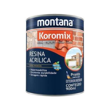 Imagem de Resina Acrílica Incolor Montana 3,6 Litros - Impermeabilizante para Pe