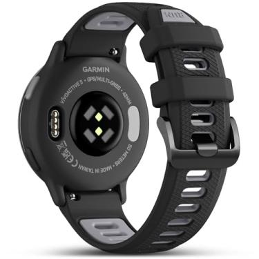 Imagem de GEAK Pulseira de liberação rápida de 22 mm compatível com Garmin Vivoactive 4/Venu 2/3, pulseiras esportivas de substituição de silicone macio e respirável para Gamrin Forerunner 265/255 feminino e