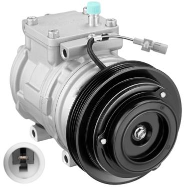 Imagem de BDFHYK Compressor A/C de ar condicionado 67324 com embreagem compatível com Toyota Tacoma V6 3.4L 1995 1996 1997 1998 1999 2000 2001 2002 2003 2004
