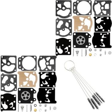 Imagem de YOFMOO 2 conjuntos de kit de reparo de juntas de diafragma do carburador compatível com Walbro K24-WAT WT Carb WT-274 WT-424 WT-592 WT-620 WT-621 WT-626 WT-630 WT-631 WT-640 WT-6430 WT-64 9 WT-669 WT-670 WT-671