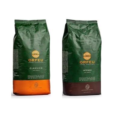 Imagem de Kit Café Especial Torrado em grãos Orfeu Clássico Intenso 2kg
