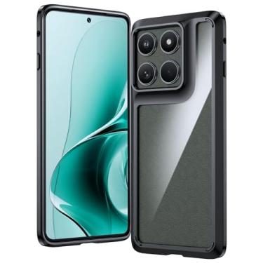 Imagem de FNTCASE Capa transparente para Motorola Edge-2025: capa de celular antiamarelamento com proteção contra quedas de grau militar - Capa protetora resistente à prova de choque transparente