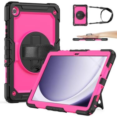 Imagem de SIBEITU Capa para Samsung Galaxy Tab A8 de 10,5 polegadas 2022 (ouro rosa)