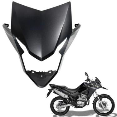 Imagem de Carenagem Capa Tampa Farol Frontal Honda Xre 300 Cinza Crow 2020 2021 