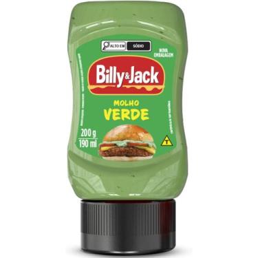 Imagem de Molho Billy & Jack Molho Verde 200g Ki Sabor - Billy Jack