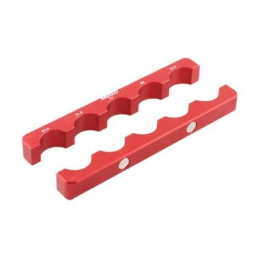 Imagem de UGPLM Morsa de reparo de bicicleta 2 peças, mordente para conserto de bicicleta, de trabalho resistente, suspensão versátil, grampo de cubo de garfo, Style E