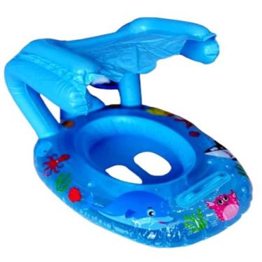 Imagem de Boia Bebês Com Cobertura infantil botes piscina verão - Summer Ring, A