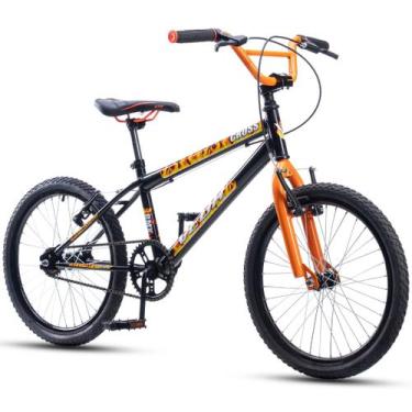 Imagem de Bicicleta Bmx Freestyle Infantil Vega Aro 20 Bike V-brakes, Fire