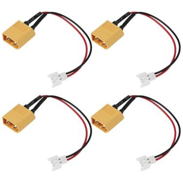 Imagem de Create idea 4 peças XT60 macho para Molex 51006 macho conectores adaptador para RC barco carro avião, 10 cm 26 AWG fio