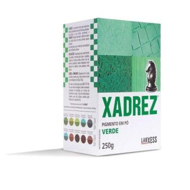 Imagem de Pó Xadrez Verde 250g para Colorir Bases - Lanxess