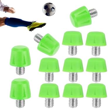 Imagem de Conjunto de Substituição de Tacos para Chuteiras de Futebol,Travas Para Sapatos De Futebol Com Chave Inclusa - Acessórios Parafusáveis Para Sapatilhas Desportivas Com Chave Para Relvado Sintético Em P