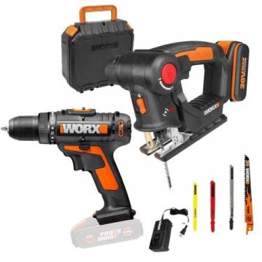 Imagem de Parafusadeira e Furadeira 20V sem Bateria e Carregador com Serra Multi