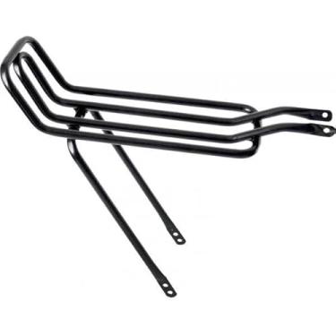 Imagem de Bagageiro Garupa Articulado para Bicicleta, Compatível com Aro 20, 24 e 26, Preto