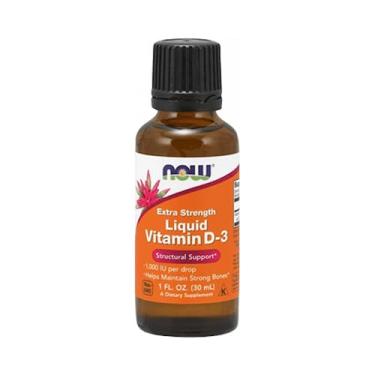 Imagem de NOW Vitamina D-3 líquido, força extra, 28 g