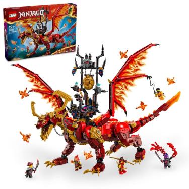 Imagem de Brinquedo LEGO NINJAGO 71822 Source Dragon of Movement com 6 minifi