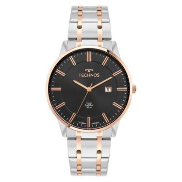 Imagem de Relógio Technos Masculino Slim Bicolor - Gm10yw-1f Gm10yw-1f