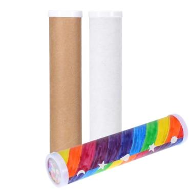 Imagem de Totority Kit De Caleidoscópio Faça Você Mesmo Em Branco Para Crianças - 15 Peças Ferramentas Variadas, Material Clássico Ensino Pré-Escolar,